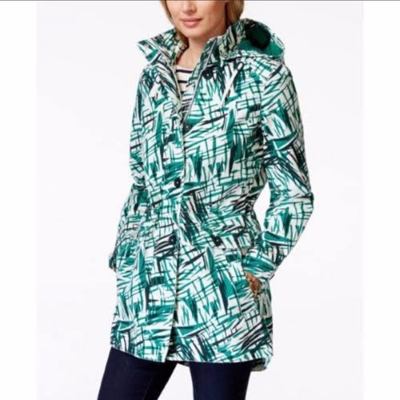 Tommy Hilfiger Jackets & Blazers - Tommy Hilfiger Green Weather Proof Jacket